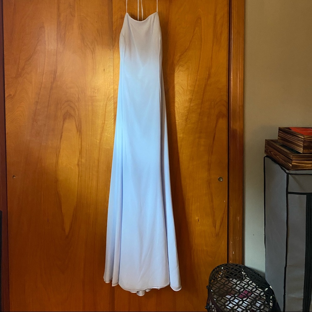 Watters Margot Blue Bridesmaid Dress